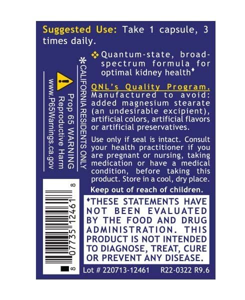 Violite bottle packaging protecting the kidney health formula