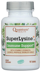 Quantum Research Super Lysine + Tablet bottle front view