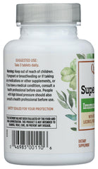 Nutrition facts for Quantum Research Super Lysine Tablet 0.93 lb