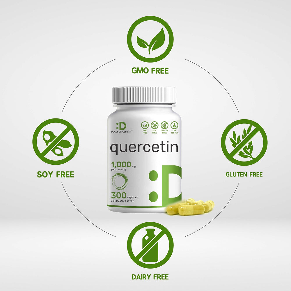 Bottle label highlighting 300 capsules per bottle