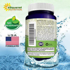 Product packaging design for aSquared Nutrition Quercetin