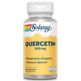 Quercetin 500mg Solaray bottle with 90 capsules - Pack of 2