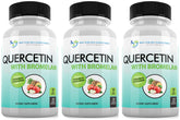 Quercetin 800mg with Bromelain 165mg per serving bottle label