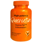 Bottle of Querce-Tal Quercetin + Bromelain 120 Veg Capsules