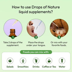 2 fl oz bottle with packaging and berries