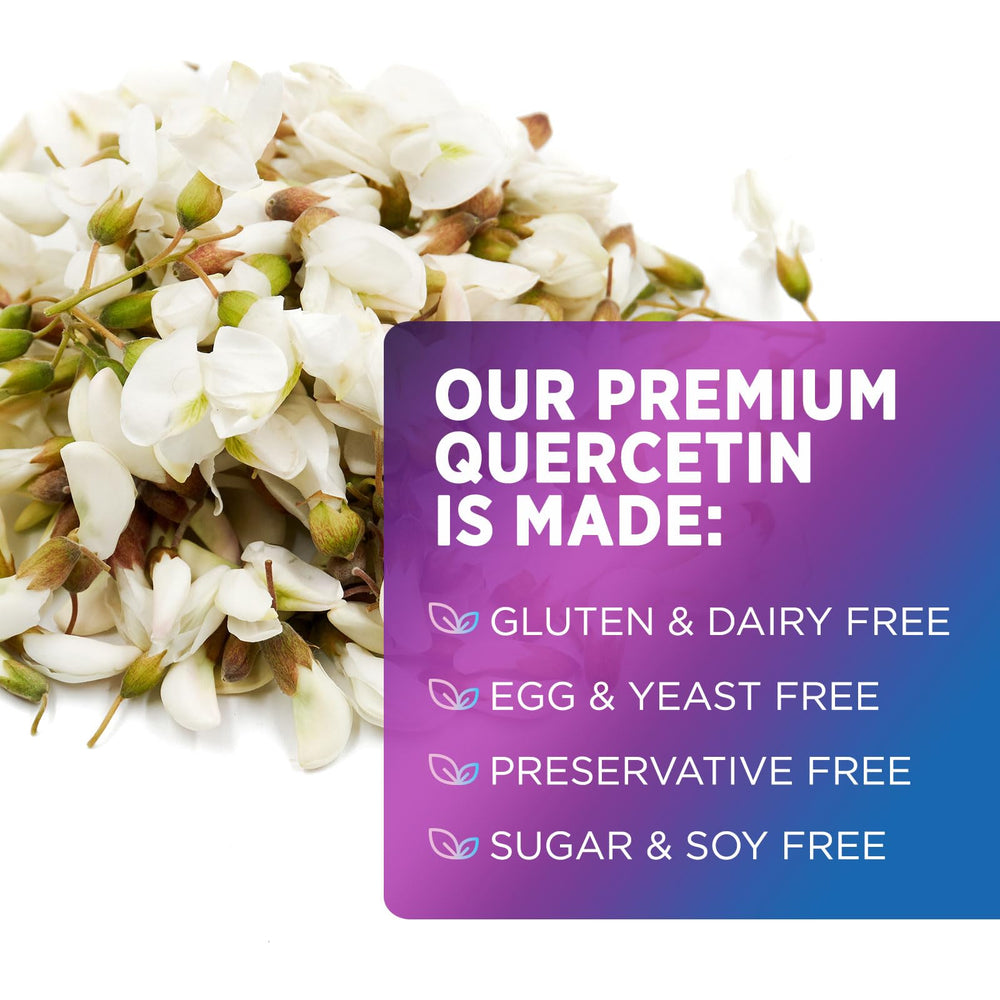 Quercetin dihydrate 1000mg absorption support