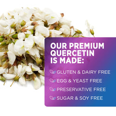 Quercetin dihydrate 1000mg absorption support