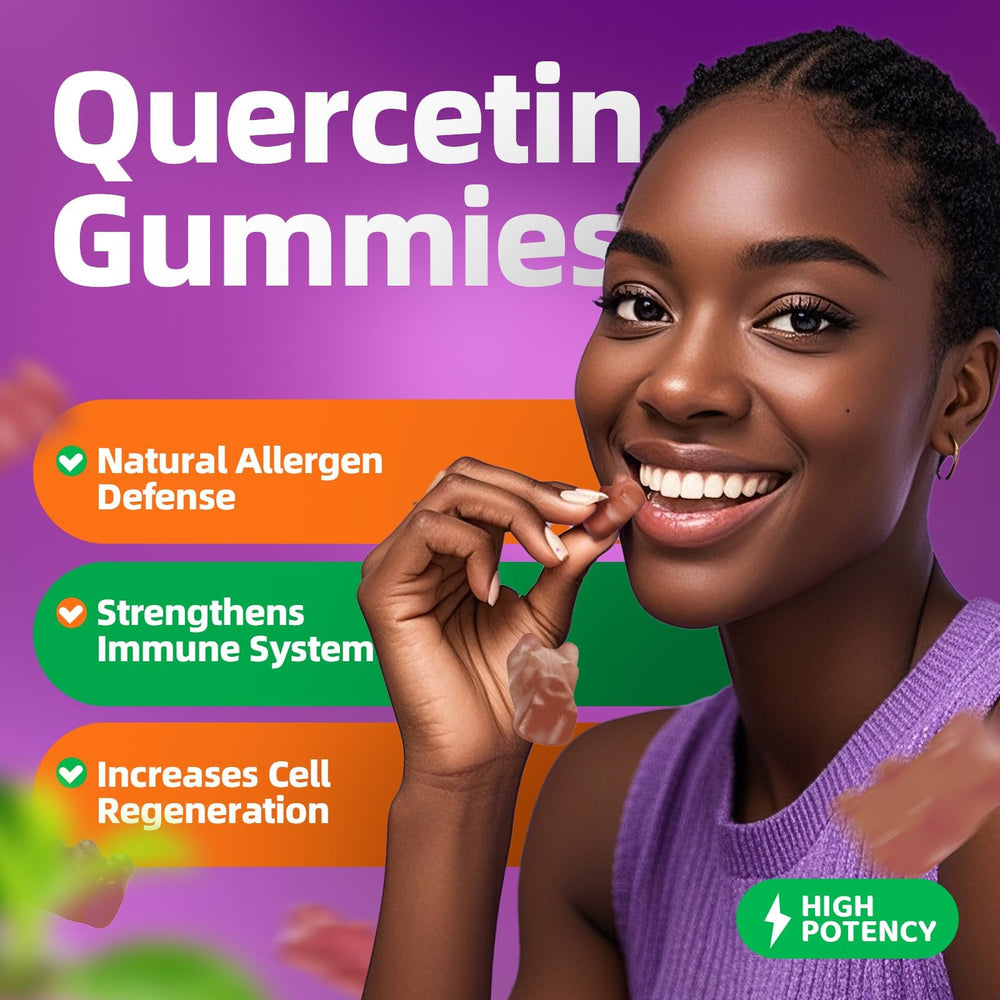 Ingredients list for Quercetin Gummies