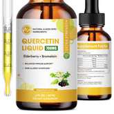 Quercetin Liquid Drops bottle with Pineapple flavor 700mg