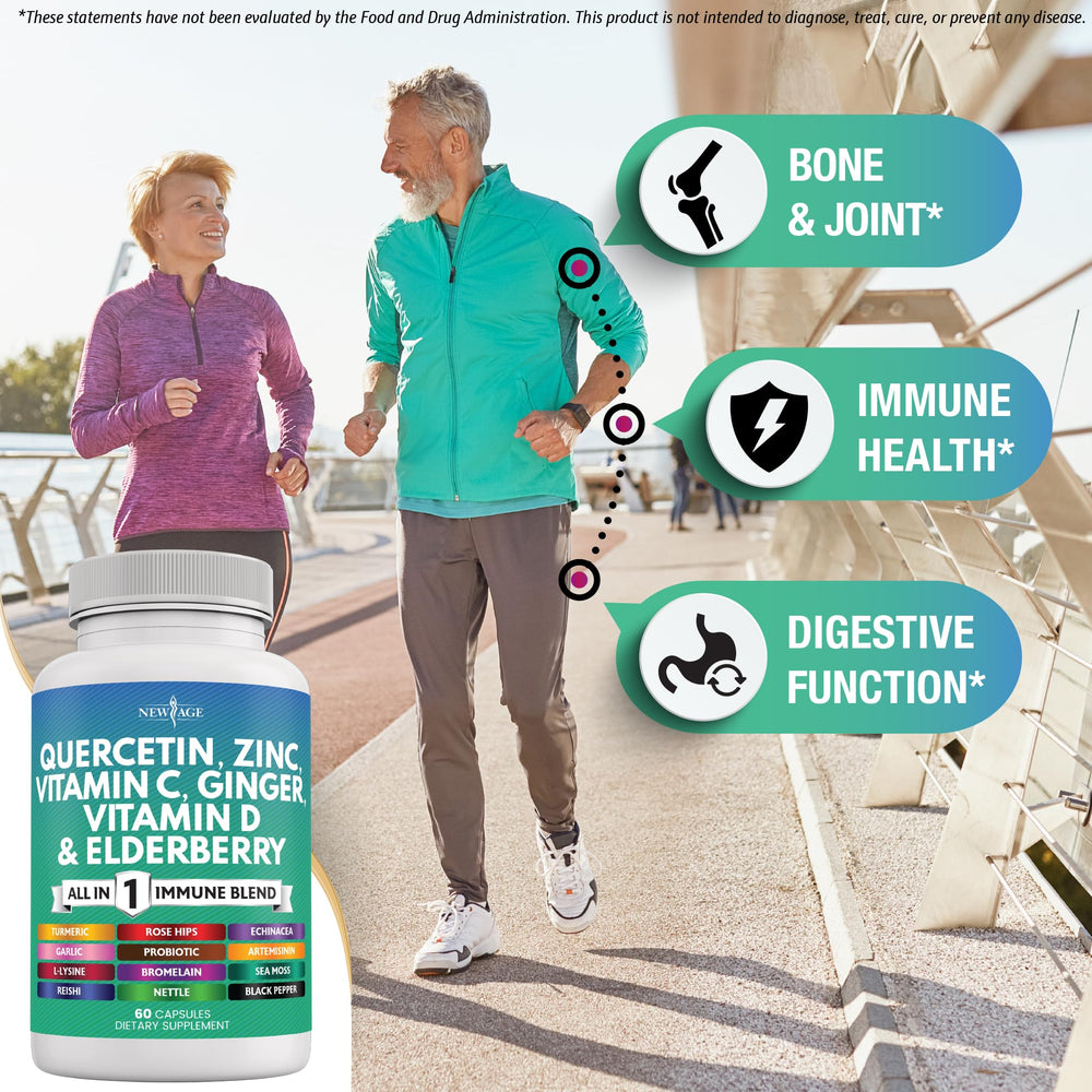 Sea moss and herbal ingredients in immune support
