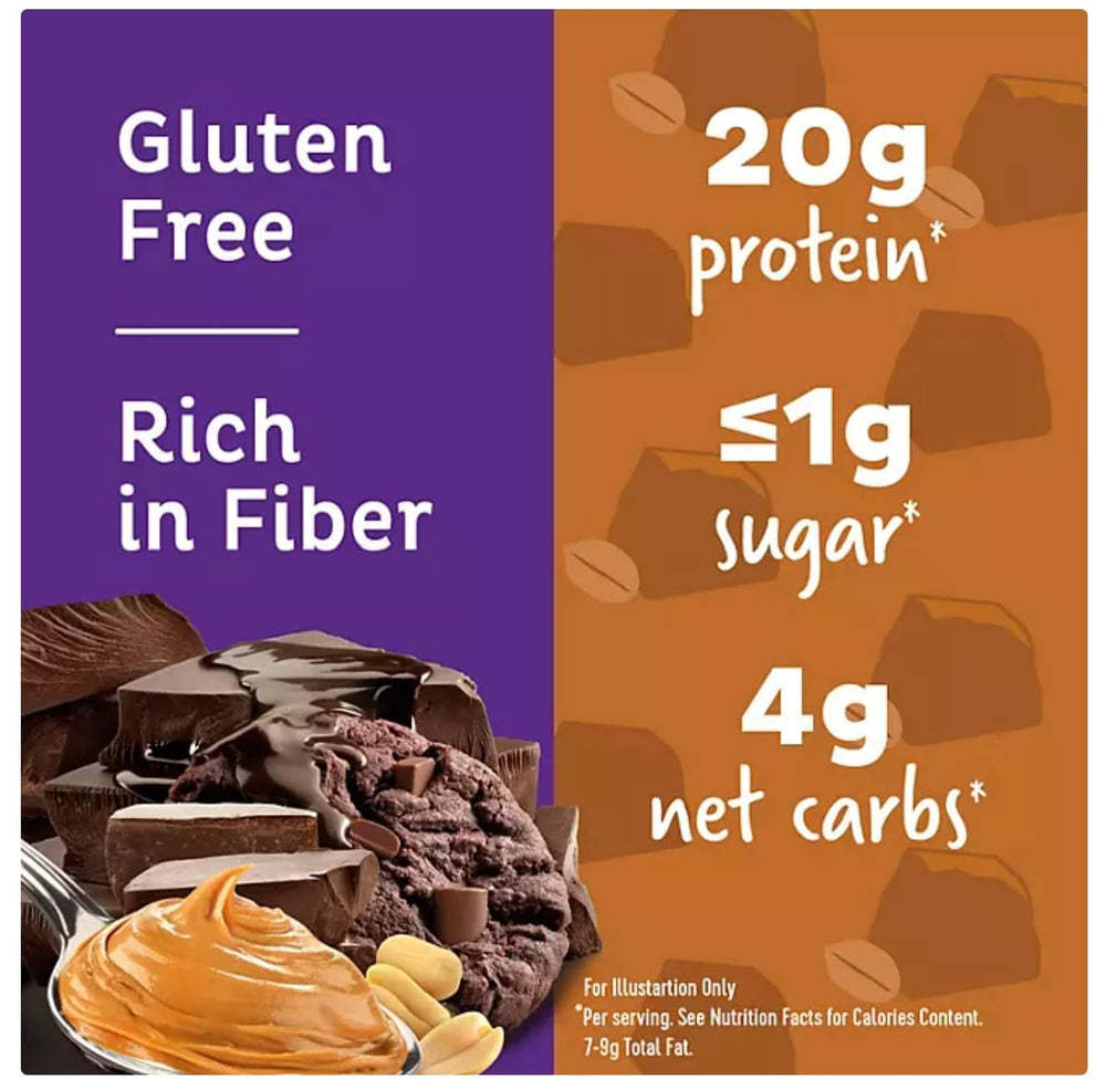 Double Chocolate Chunk Quest Protein Bar - 20g Protein, 1g Sugar