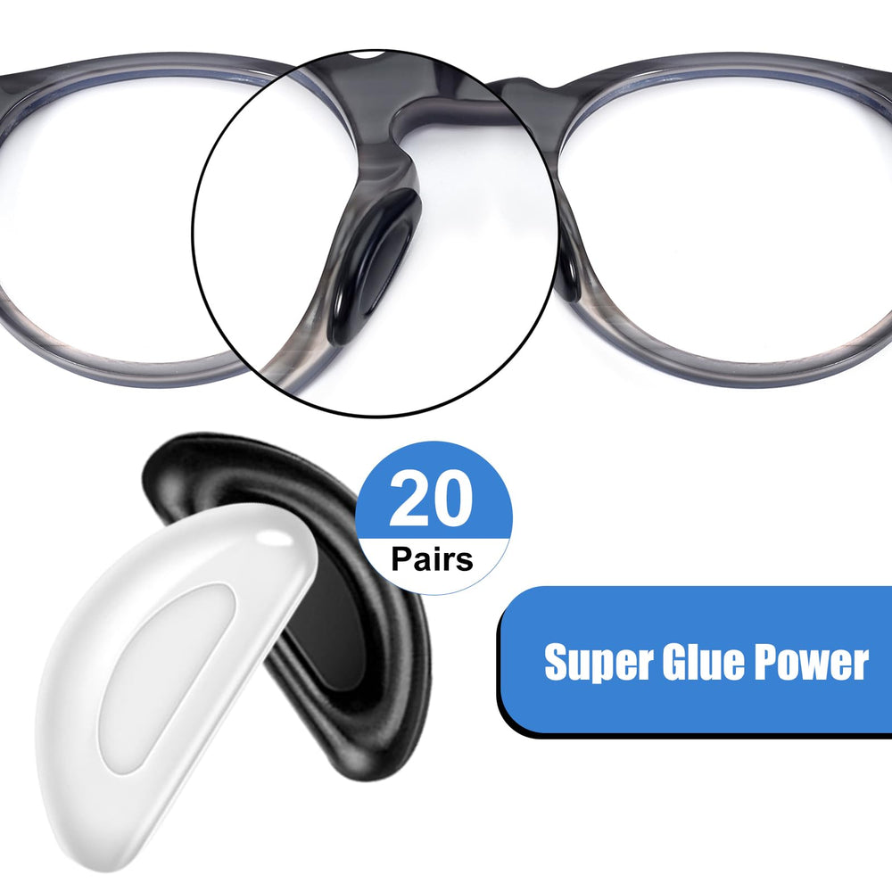 Easy peel-and-stick installation on glasses