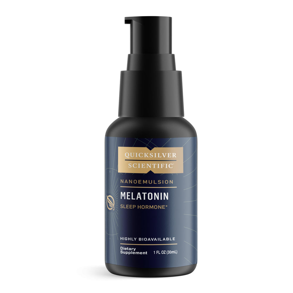 Quicksilver Scientific Liposomal Melatonin bottle and packaging