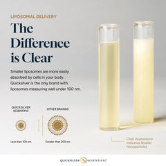Quicksilver Nanomojo on-the-go bottle for quick resilience boosts during travel or busy days