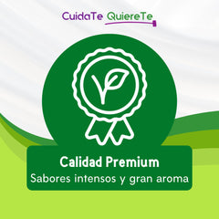 Quiere Te non-GMO certification seal signifying ingredient transparency