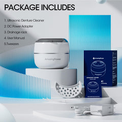 Product with features and 24/7 support badge