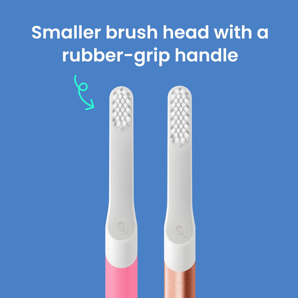 Extra brush head for Quip kids glow pink sonic toothbrush