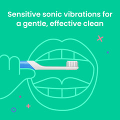 Soft bristles for gentle cleaning
