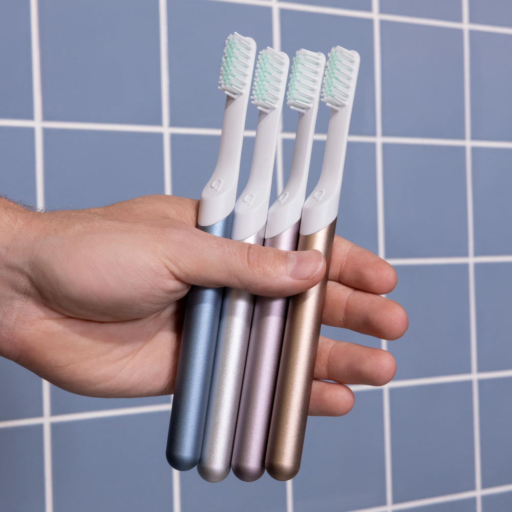 Quip Metal Sonic Electric Toothbrush packaging