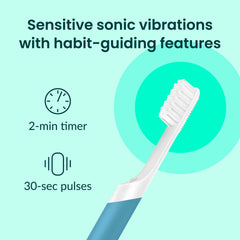 Replacement brush head for Quip Sonic Electric Toothbrush