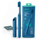 Quip Ocean Blue rechargeable smart sonic toothbrush — front view