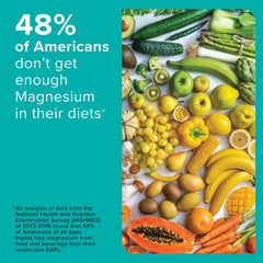 Nerve, bone and muscle health concept with magnesium glycinate