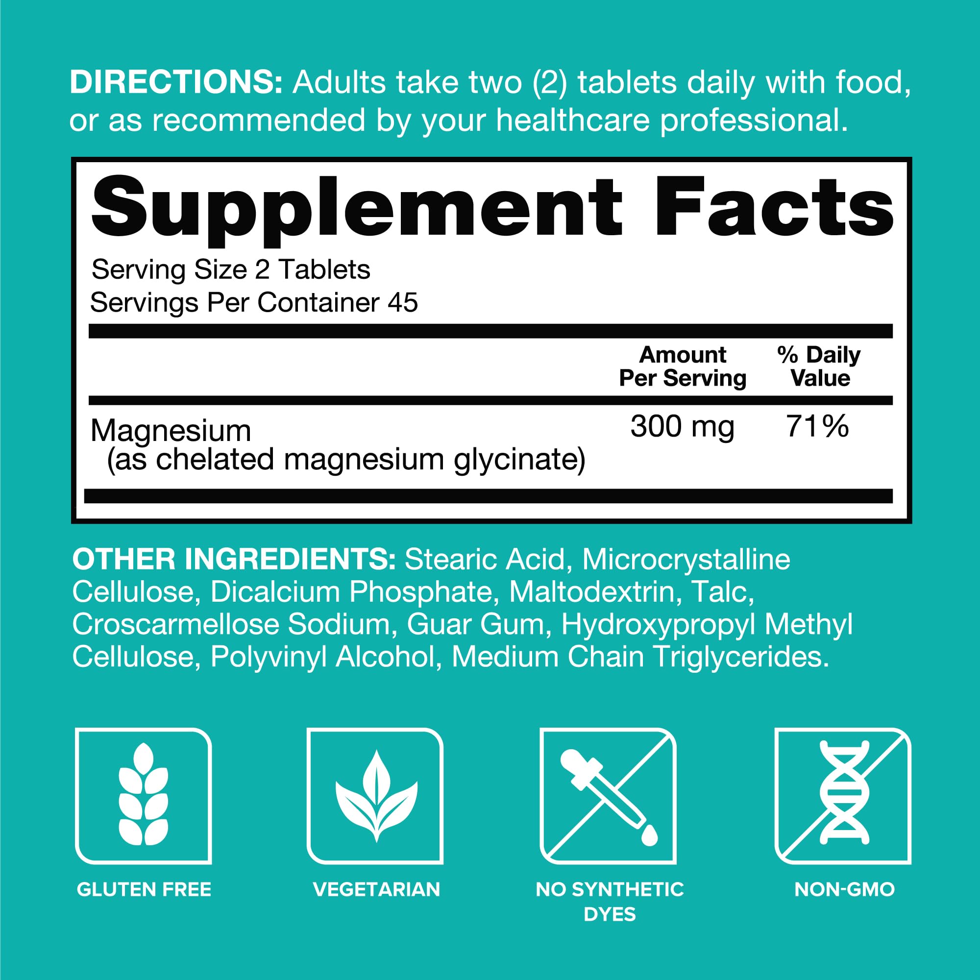 Gentle on the stomach magnesium glycinate by Qunol Gentle on the stomach magnesium glycinate by Qunol