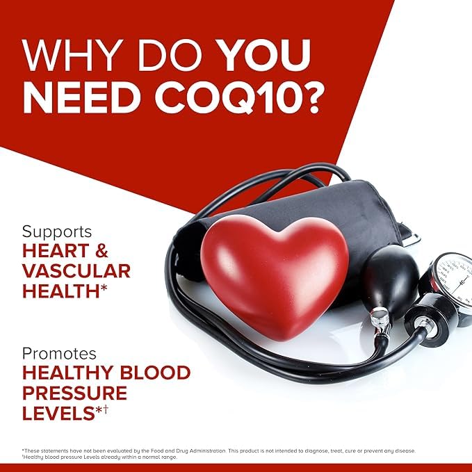 CoQ10 aids energy production in the body