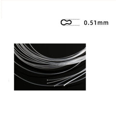 Half Rim Glasses Line Above 0.51mm 16.5ft Type 8 by QYAJS