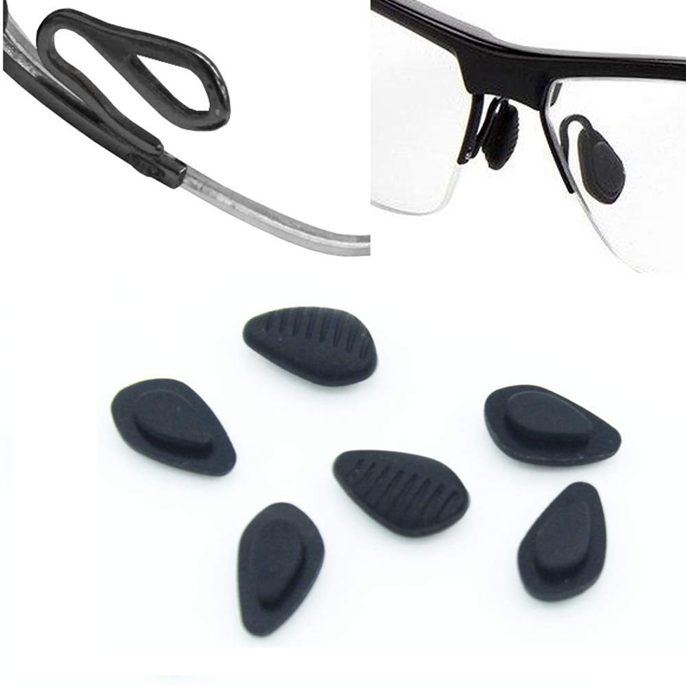 QYAJS 12mm soft silicone nose pads for eyeglasses