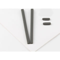 Grey ear socks and temple tips included in the kit