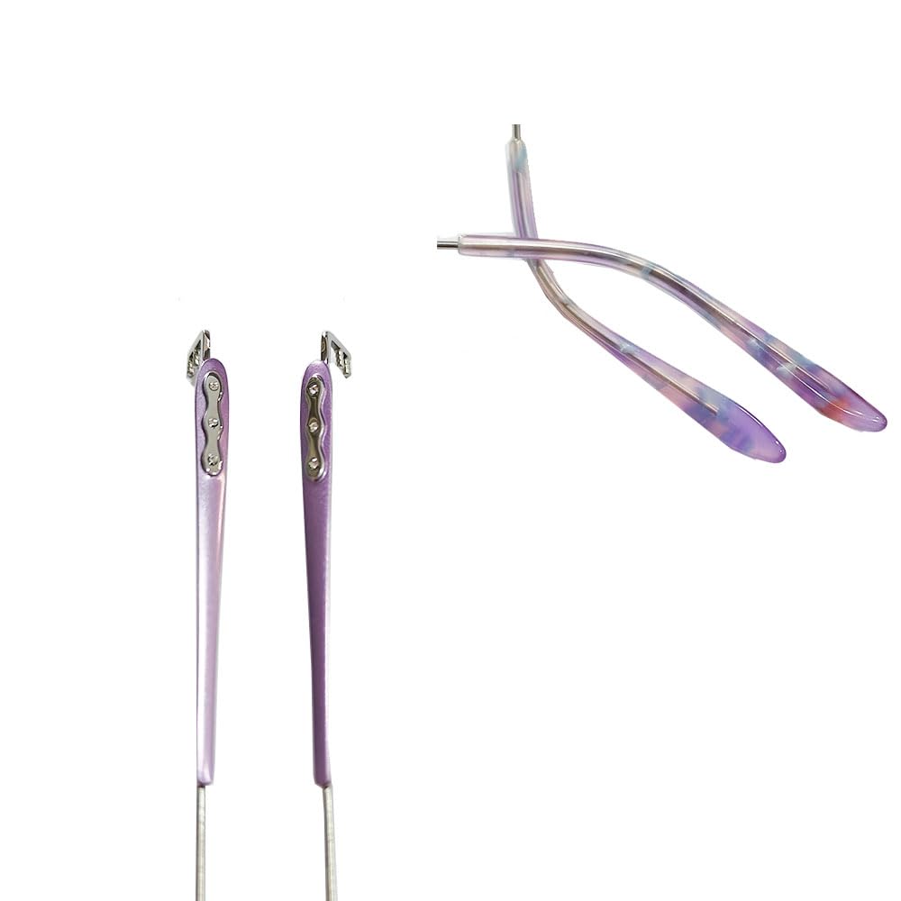 Lightweight full titanium rimless glasses frame