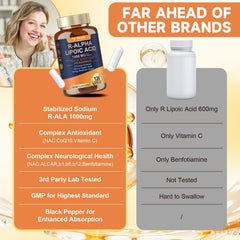 Acetyl-L-Carnitine, Benfotiamine and B vitamins group