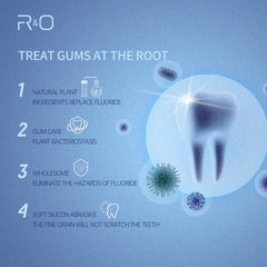 Close-up of bamboo charcoal ingredients in toothpaste