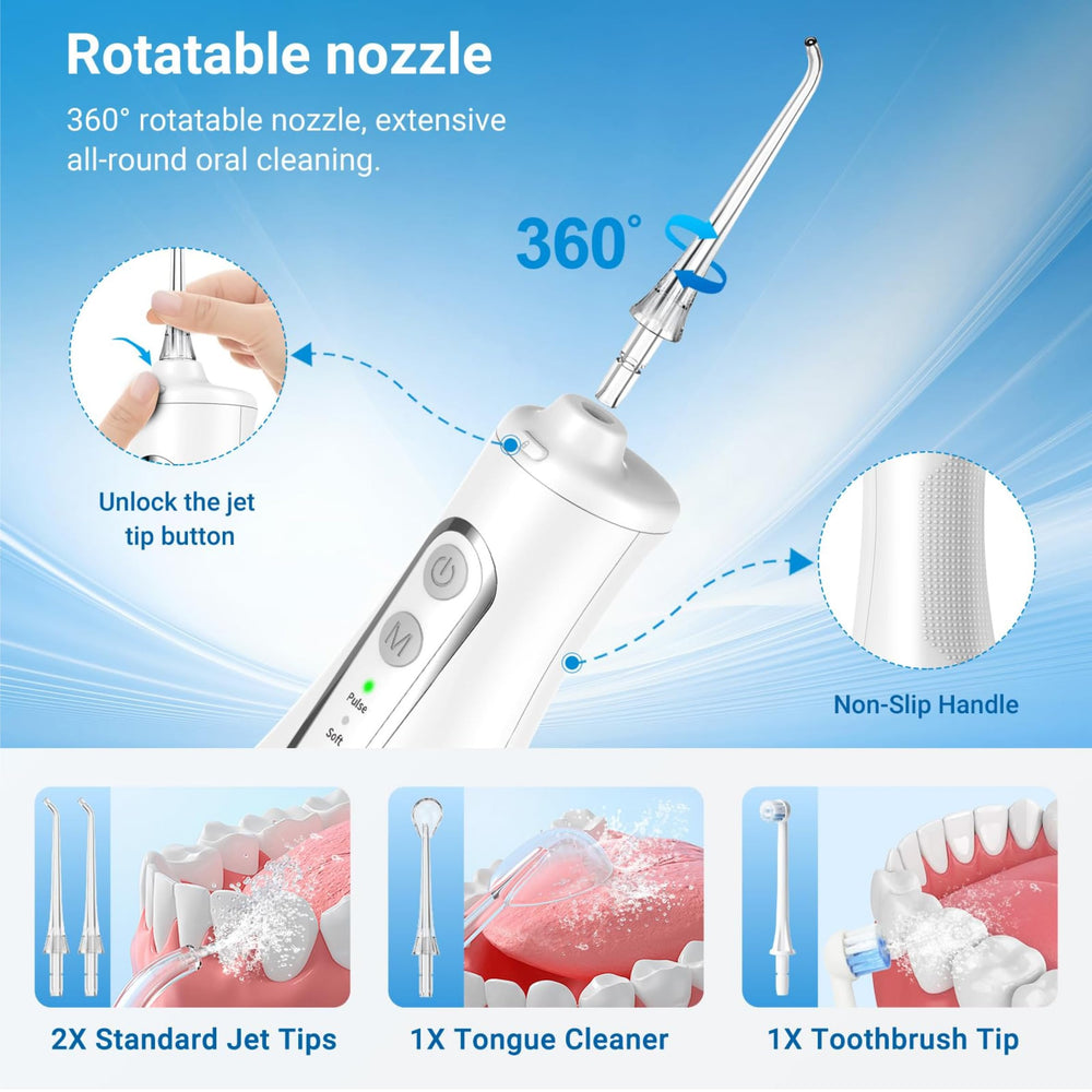 360-degree rotating nozzle