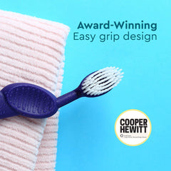 Product packaging and information for RADIUS Flex Brush right-hand model