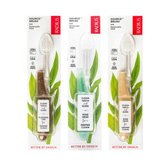 Close-up of 5000 vegetable-based bristles