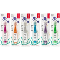 Pack of 6 RADIUS Totz toddler toothbrushes in assorted colors