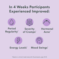 Unflavored inositol powder dissolving in a beverage