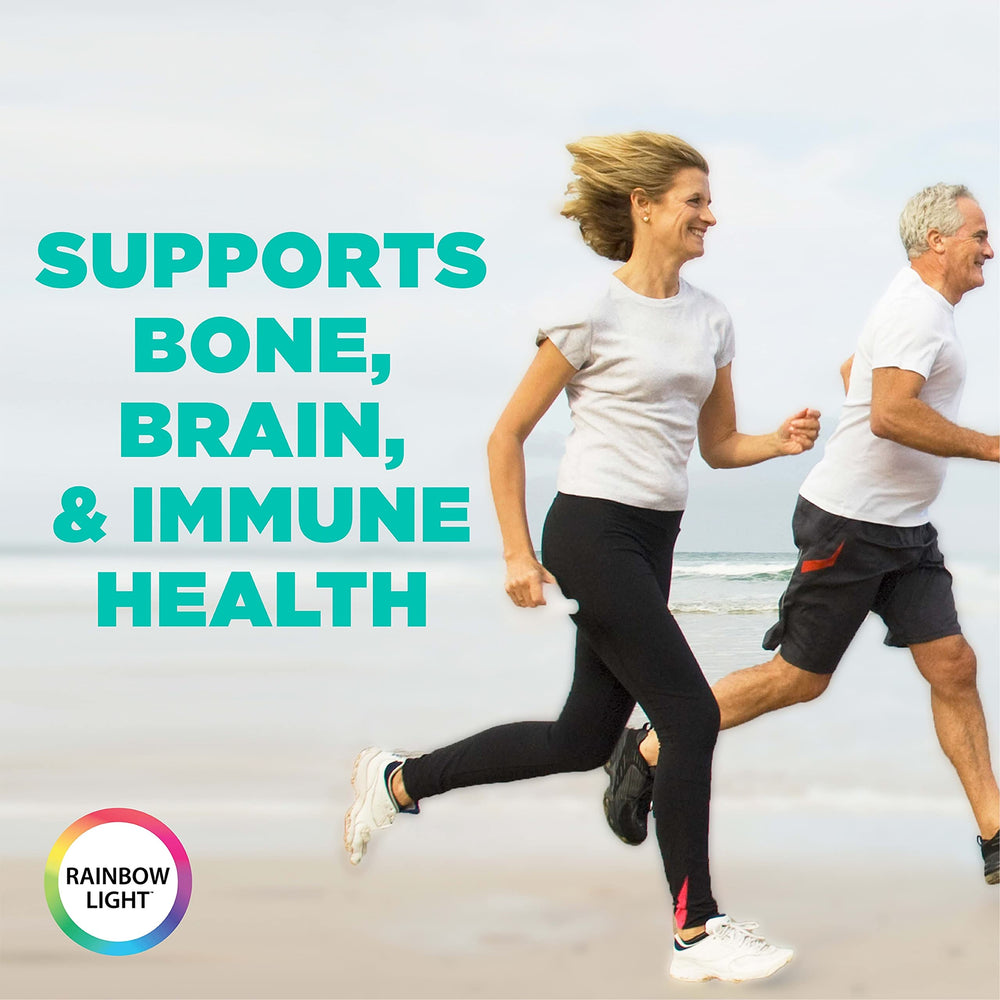 Rainbow Light Active Adult 50+ antioxidant vitamins A C E selenium for healthy aging.
