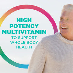 Rainbow Light Active Adult 50+ B-complex capsules emphasize energy and brain function.