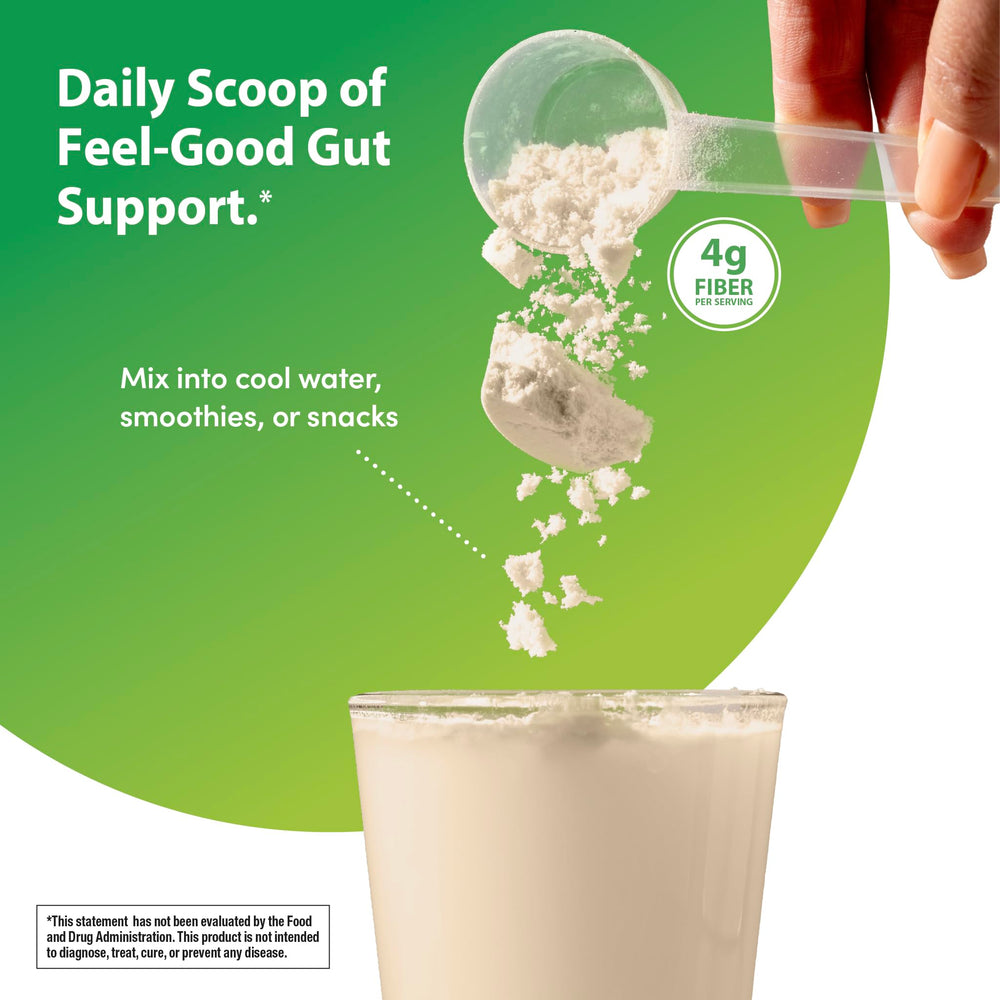 Illustration of digestive balance and gut health for Rainbow Light powder