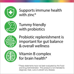 Zinc and selenium for immune support in kids multivitamin