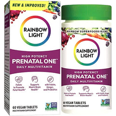 Rainbow Light Prenatal One High-Potency Multivitamin bottle front view