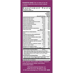 Prenatal health support messaging on packaging