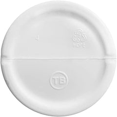 Clear bottle glass with pills inside