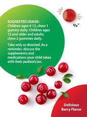 Adult taking Rainbow Light Probiolicious Gummies