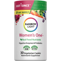 Rainbow Light Women's One High-Potency Daily Multivitamin bottle front view