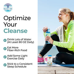 Raiz DE gummies close-up highlights natural orange flavor and pleasant chewability for daily cleansing.