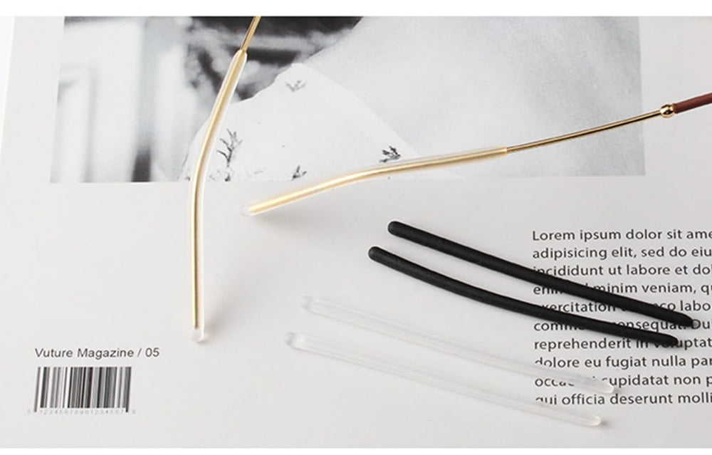 Temple tips length 69mm fitted to Lindberg/Silhouette style frames